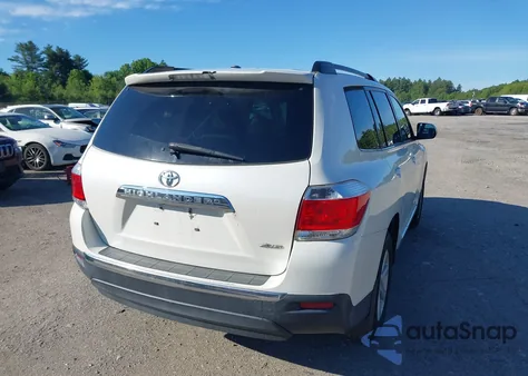 2012 Toyota Highlander Se V6 from USA, damaged, VIN 5TDBK3EH1CS168234